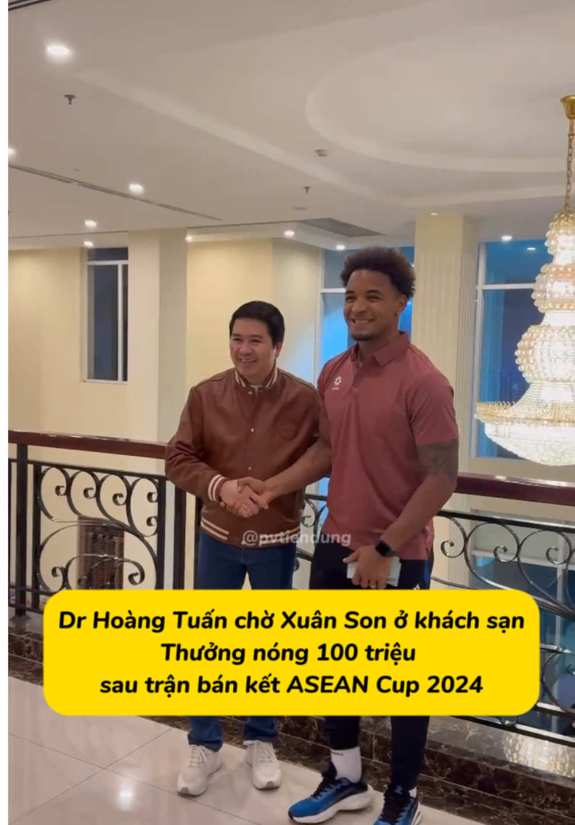 Tuyệt vời luôn ❤️🥰🇻🇳 Chúc mừng Xuân Son 💪 #nguyenxuanson #dtvietnam #affcup2024 ##aseancup2024##pvtiendung