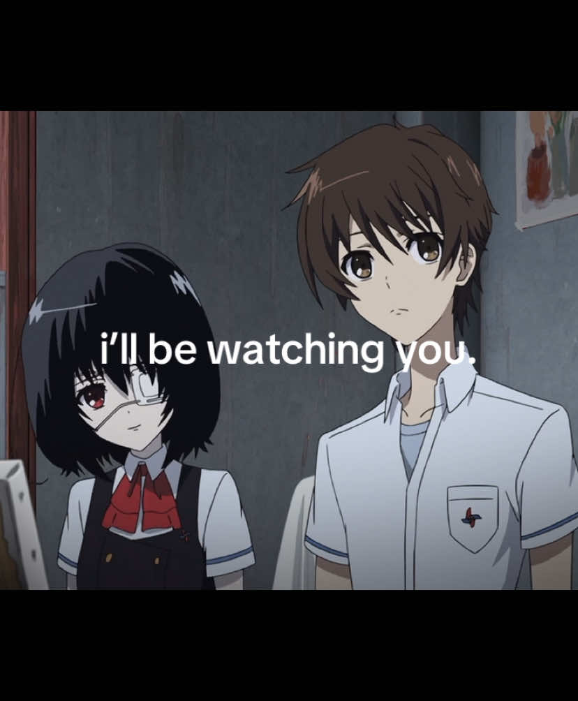 sakakibara just HAD to move back to tokyo 😭 #another #meimisaki #sakakibarakouichi #misakimei #everybreathyoutake #fyp #foryoupage #animetiktok 