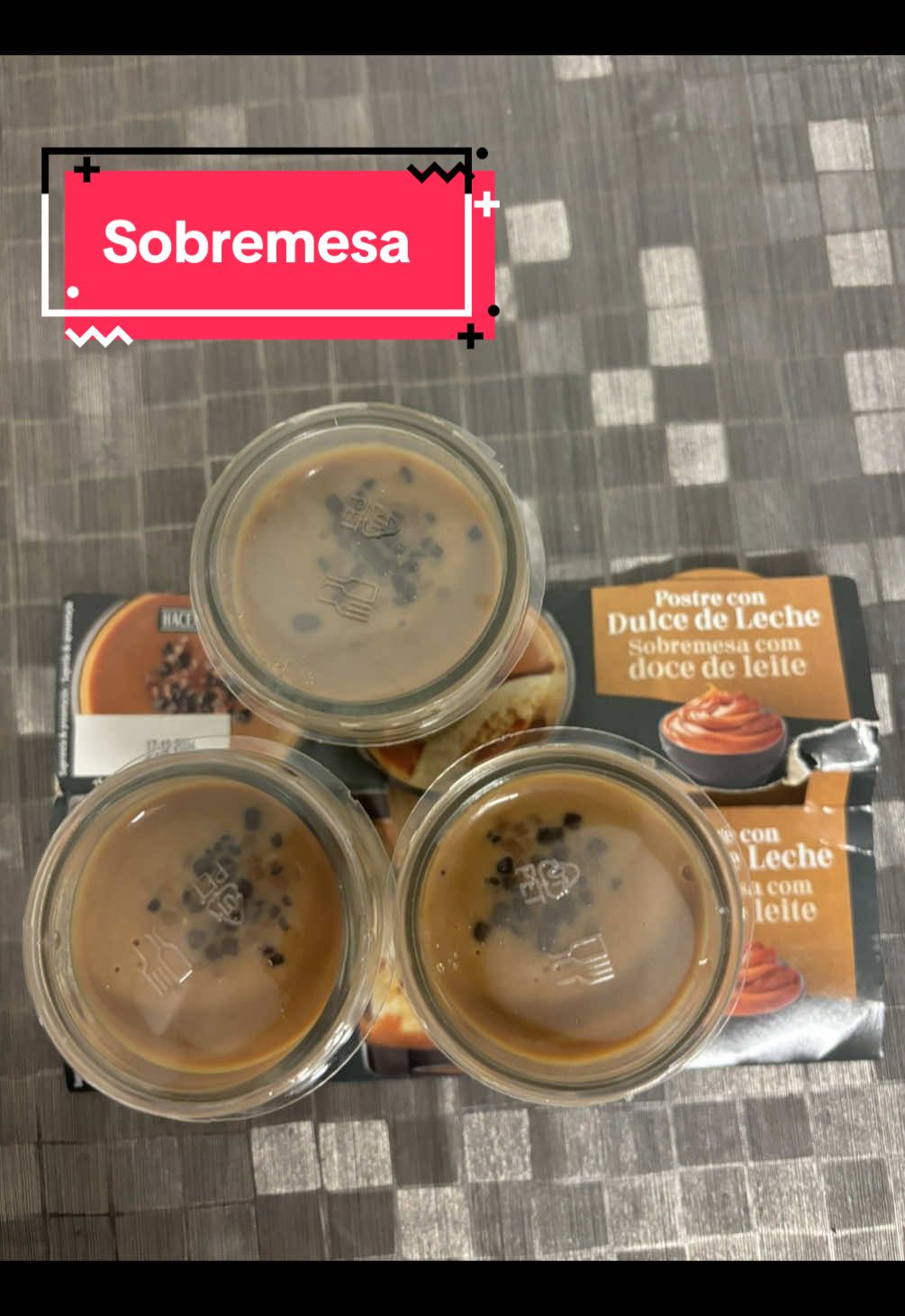 Já experimentaram as sobremesas do mercadona? Está de doce de leite é 10/10 #sobremesa #mercadona #fyp @Mercadona España🍅 