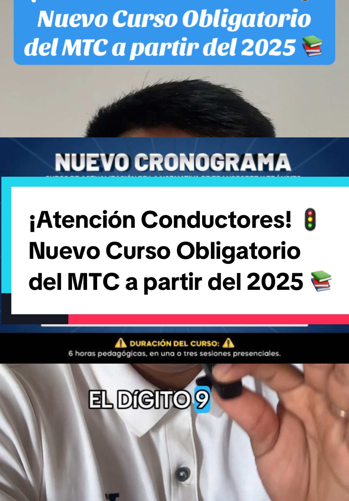 ¡Atención Conductores! 🚦  Nuevo Curso Obligatorio  del MTC a partir del 2025 📚 #mtc #brevete #licenciadeconducir #revalidar #lima #perú🇵🇪 #noticia #licencia #actualizacion 