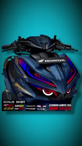 STIKER LAMPU VARIO 125 NEW ALIS MOTOR VARIO 125 NEW 2023 GEN 2 TRANSPARAN UV  #fyp #vario125 #varionew #varionew125 #skyyu #aastyle️ #variomodifikasi #varioproper 