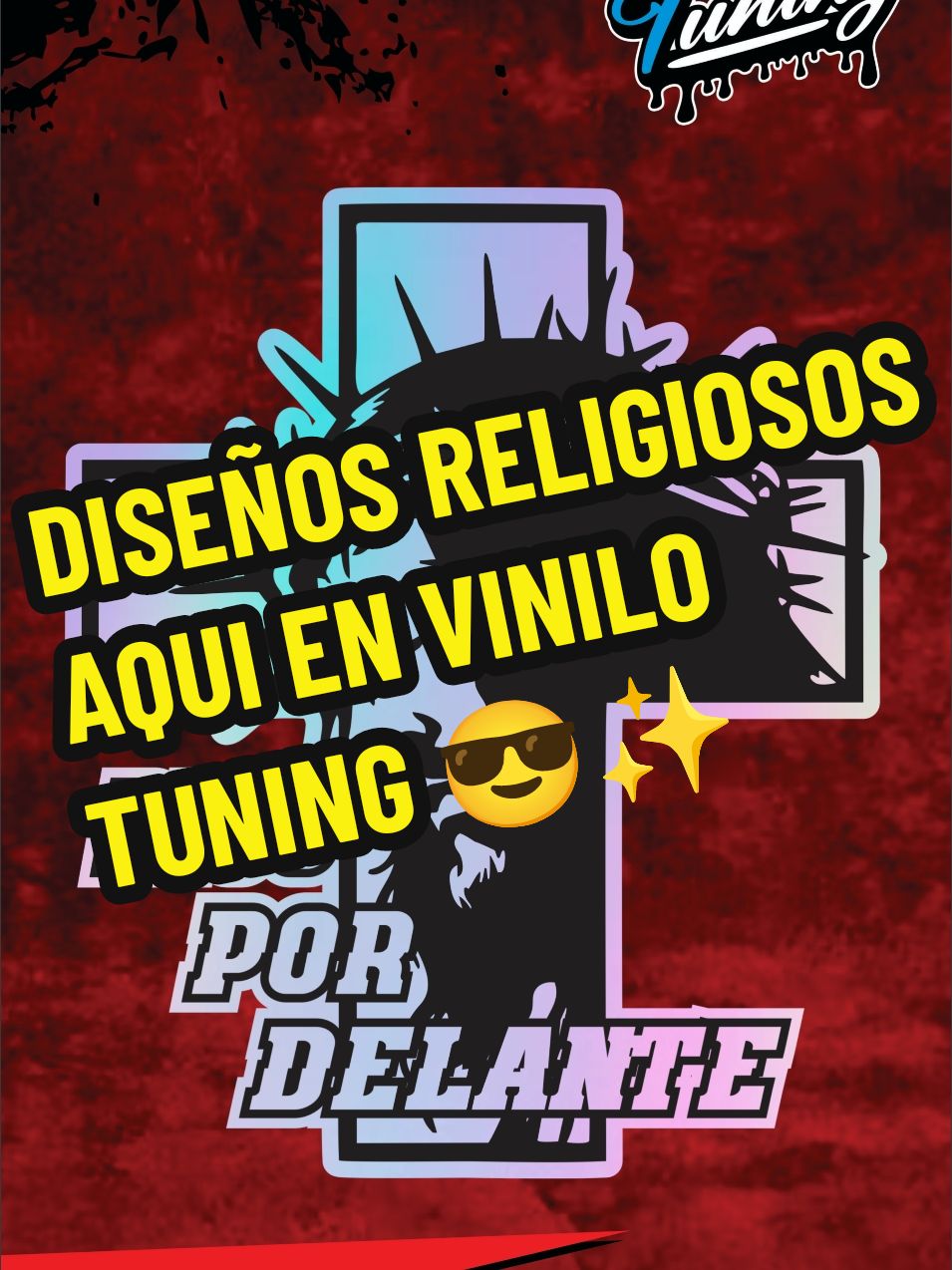 Diseños religiosos 😎✨ #calcomanias #vinil #religiosos #vinil #tuning #vinilos #holografico #motos #mototaxistuning😎🤑 #motos 