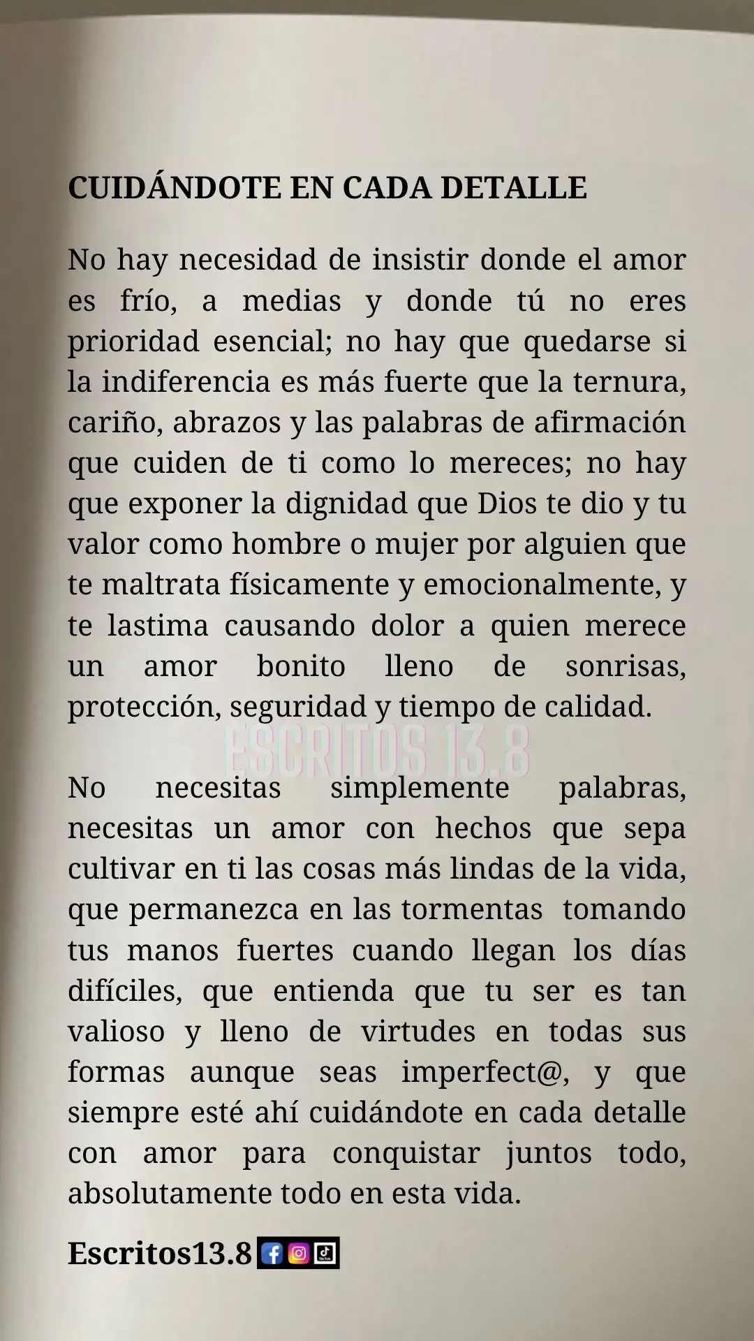 #foryoupage❤️❤️ #escritosytextos #amordeverdad #pensamientos #escritor #parati #amor #alma #textos #poemas #poesia #letras #versos #colombia #cali #españa #gijon #madrid #barcelona #europa 