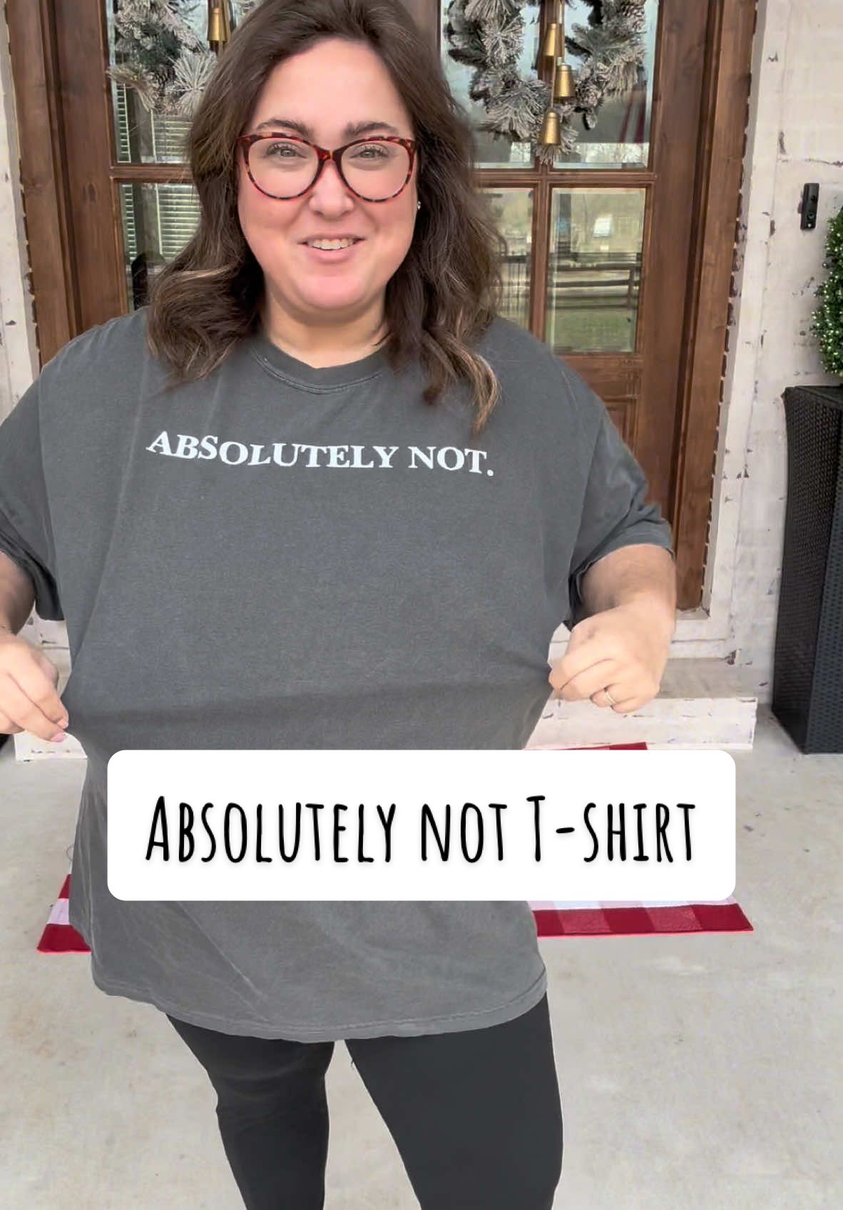 Absolutely not shirt #absolutelynot #tshirt #graphictee #absolutelynotshirt @ChicCotton Co. #giftedcollab #ttsdelightnow #treasurefinds#ttsstarcreator #giftguide #tiktokshopcreatorpicks #mademyyear #newyearnewaura  #tiktokshopyearendsale 