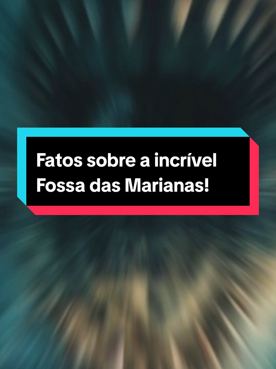 Fatos sobre a incrível Fossa das Marianas  #fossadasmarianas #oceano #mar #natureza #curiosidades #fatoscuriosos 