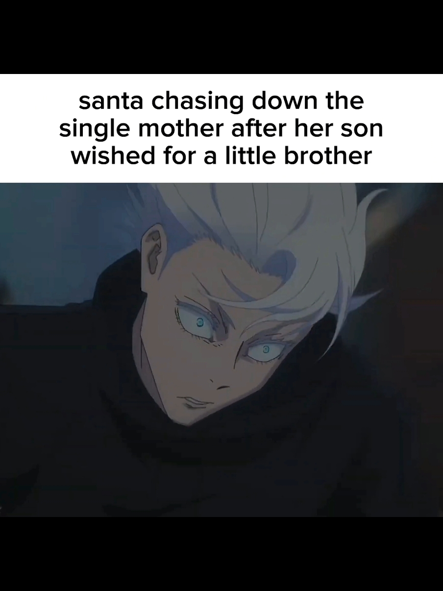 santa chill #anime #edit #christmas #santa #jujutsukaisen 