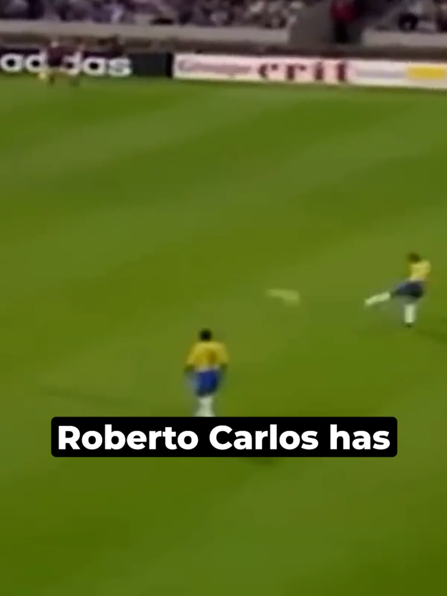 Roberto Carlos' Favorite Goal Isn't the One You Think #robertocarlos #football #Soccer