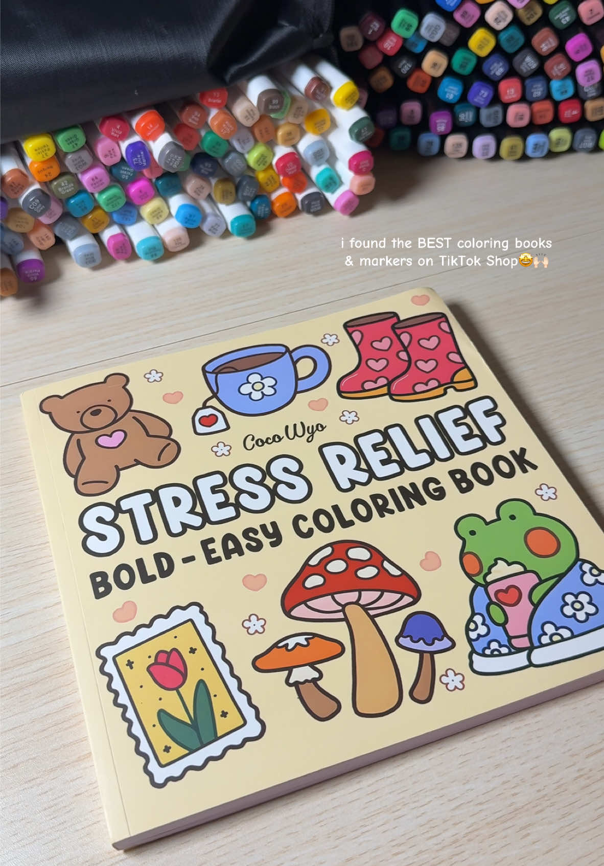 i could literally color all day, these are amazing & so affordable🙌🏻 #creatorsearchinsights #markers #coloring #coloringbook #StressRelief 