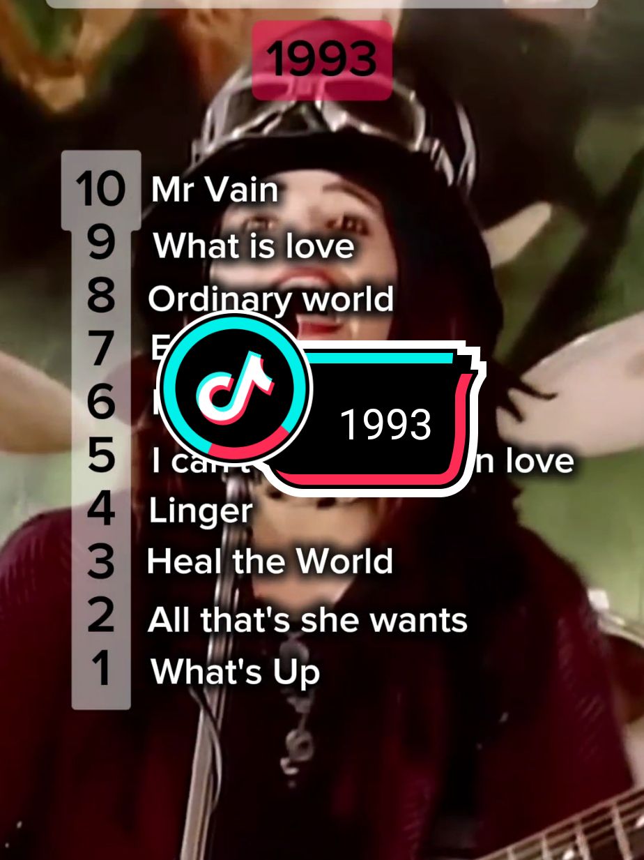 iconic songs from 1993 #iconic #songs #1993 #90s #dolores #rip #legend #Love #fyp #pourtoi #thecranberries #mrvain #culturebeat #dance #rock #techno #ub40 #reggae #haddaway #whatislove #hero #mariahcarey #aceofbase #whatsup #4nonblondes #healtheworld #mickaeljackson #michaeljackson #kingofpop #duranduran #ordinarypeople #easy #aerosmith #amazing #linger #billyjoel 