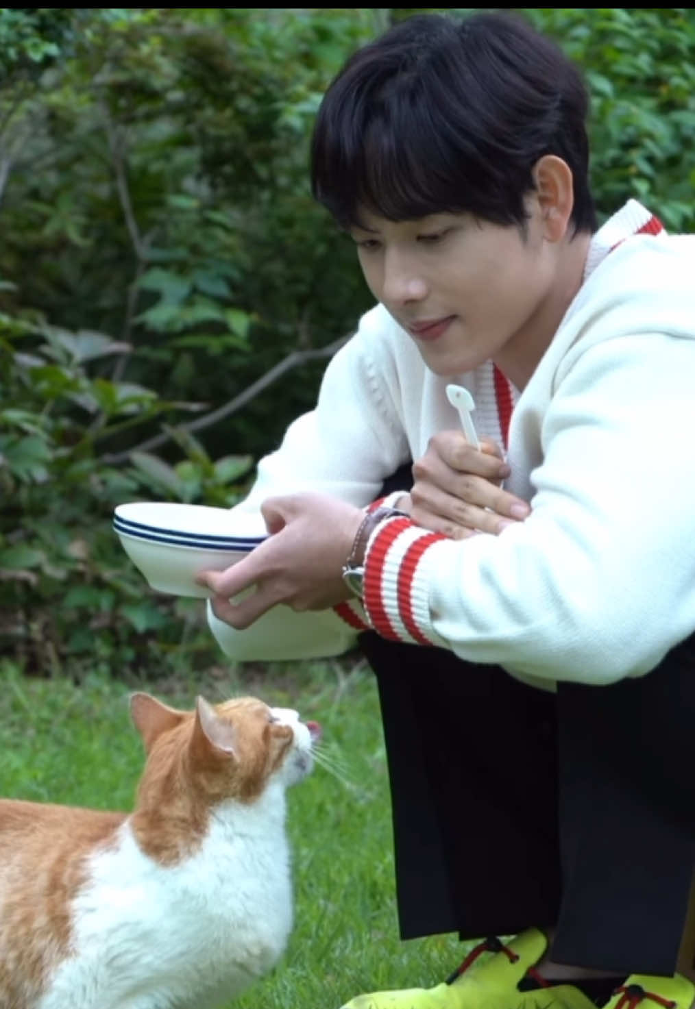 Siwan and kitty cat #yimsiwan 