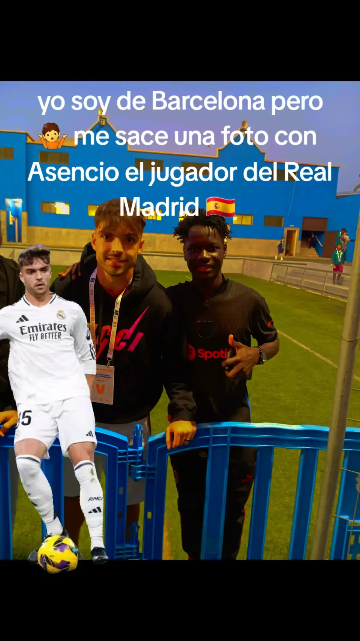 #Asencio el jugador del Real Madrid 🇪🇸 🥷🤷