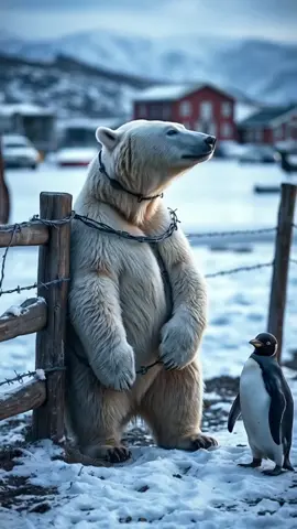 Polar bear rescue 🤣 #ai #polarbearrescue 