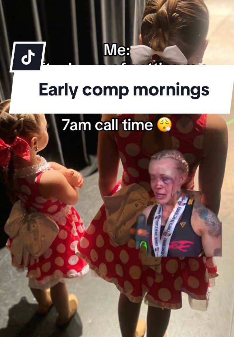 Those mornings are rough, but we get through and love it 😅❤️ #dancecomedy #dancehumor #dancer #dancemom #dancelife #MemeCut #memenatal 
