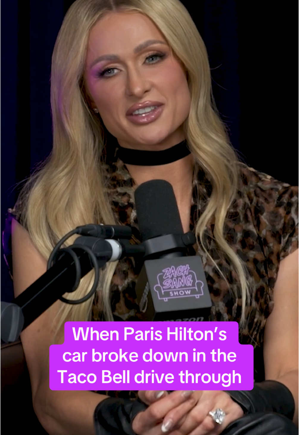 The last time Zach and @ParisHilton ran into each other was in a Taco Bell drive-through #parishilton #tacobell #bentley #crunchwrap #zachsangshow #zachsang #fyp #foryou @Amazon Music 