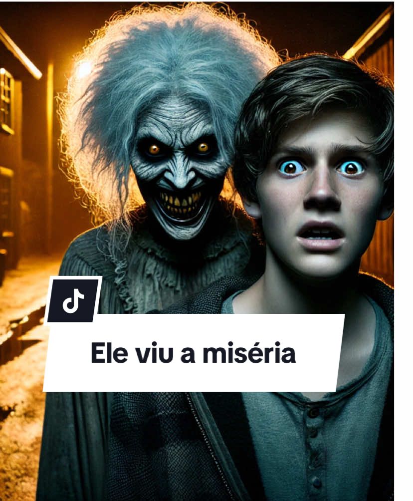 Ele viu a miséria.  #historiasdeterror  #terror #horrorstory #medo #paranormal 