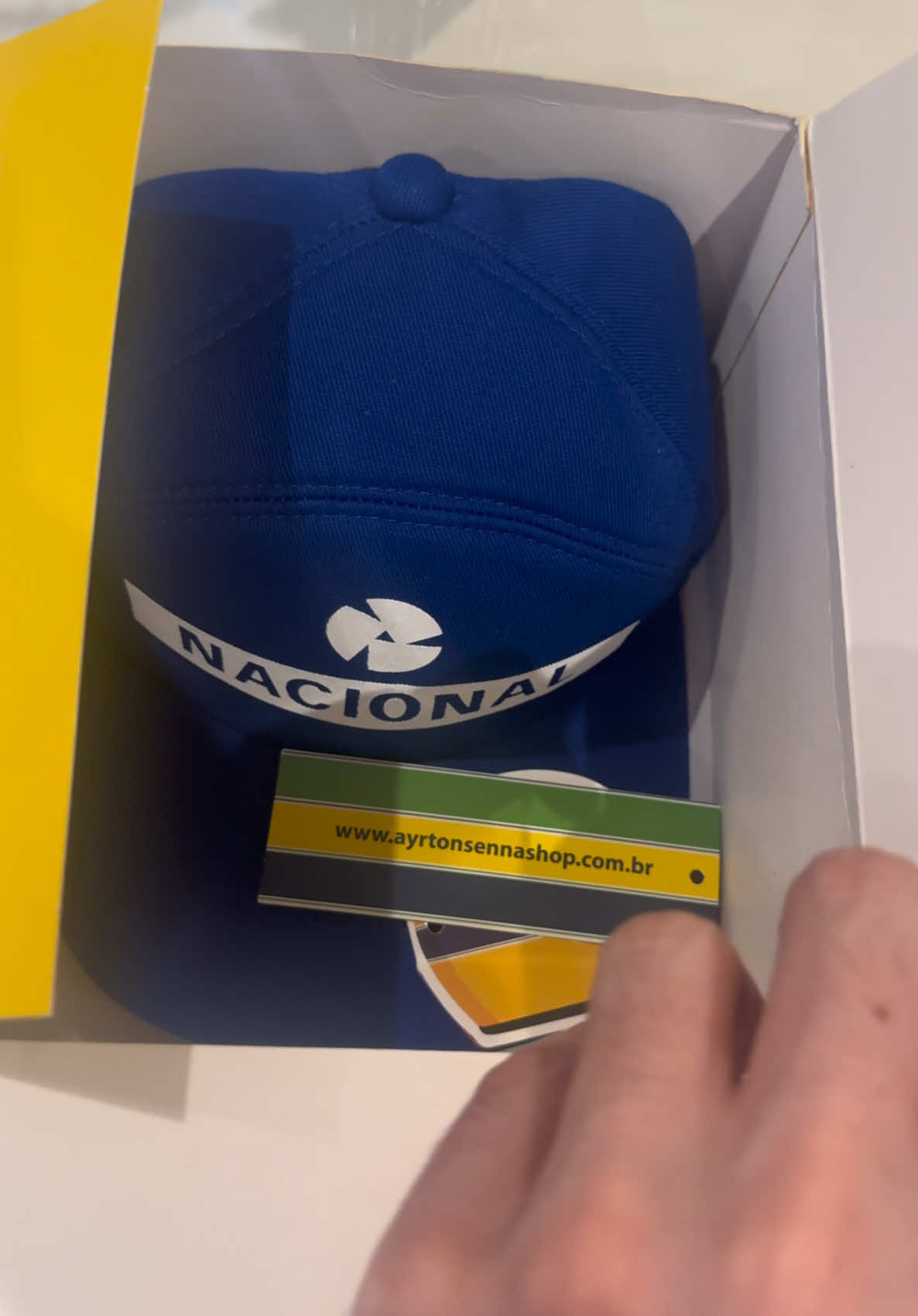 The O.G SnapBack 👌🏼 🧢  #ayrtonsenna #senna #sennasnapback #nacional #nacionalsnapback #aryton #sennafoundation #sennaforever 