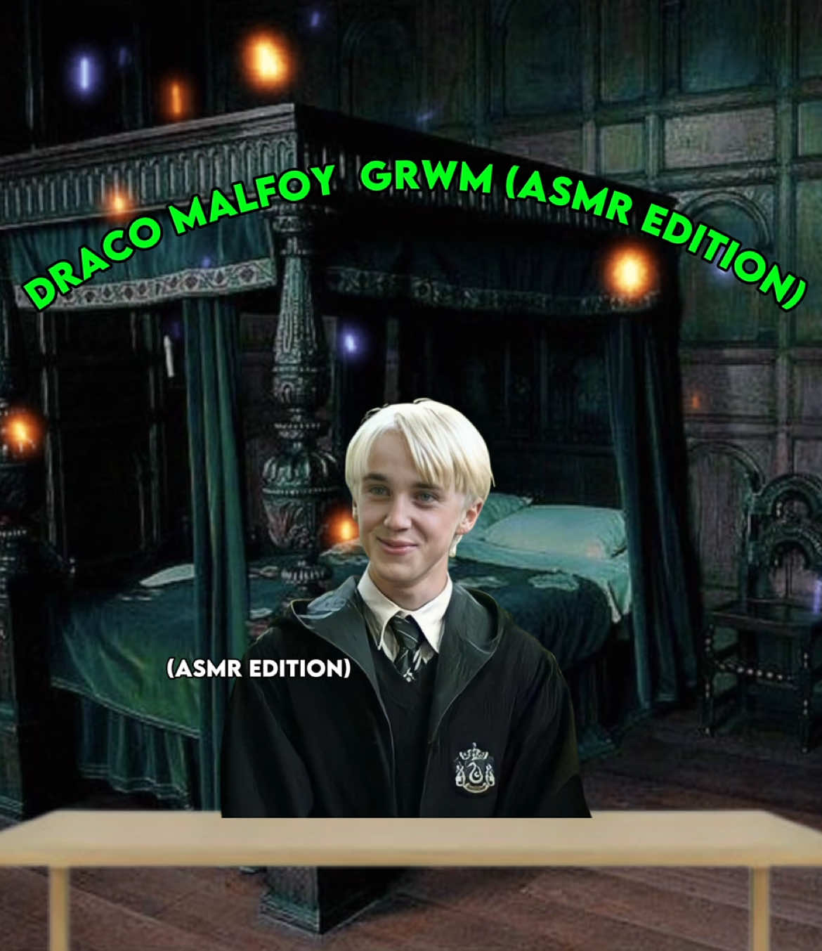 GRWM TO HEX KATIE BELL || someone asked me to do this, but I couldn’t find the comment, so if it’s you please lmk !! i know y’all have missed these 😉😉 #dracomalfoy #slytherinboys #dracomalfoyedit #grwm #harrypotter #humour #videoviral #feed #trending #foryoupage #foryou #fyp #fy 