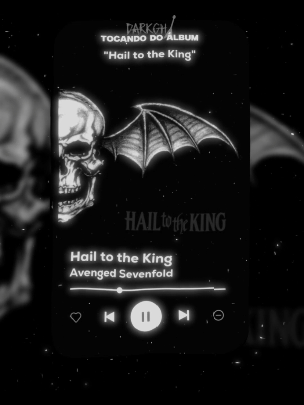 Hail to the King - Avenged Sevenfold  #avengedsevenfold #a7x #hailtotheking #lyric #rock #metal #fyp 