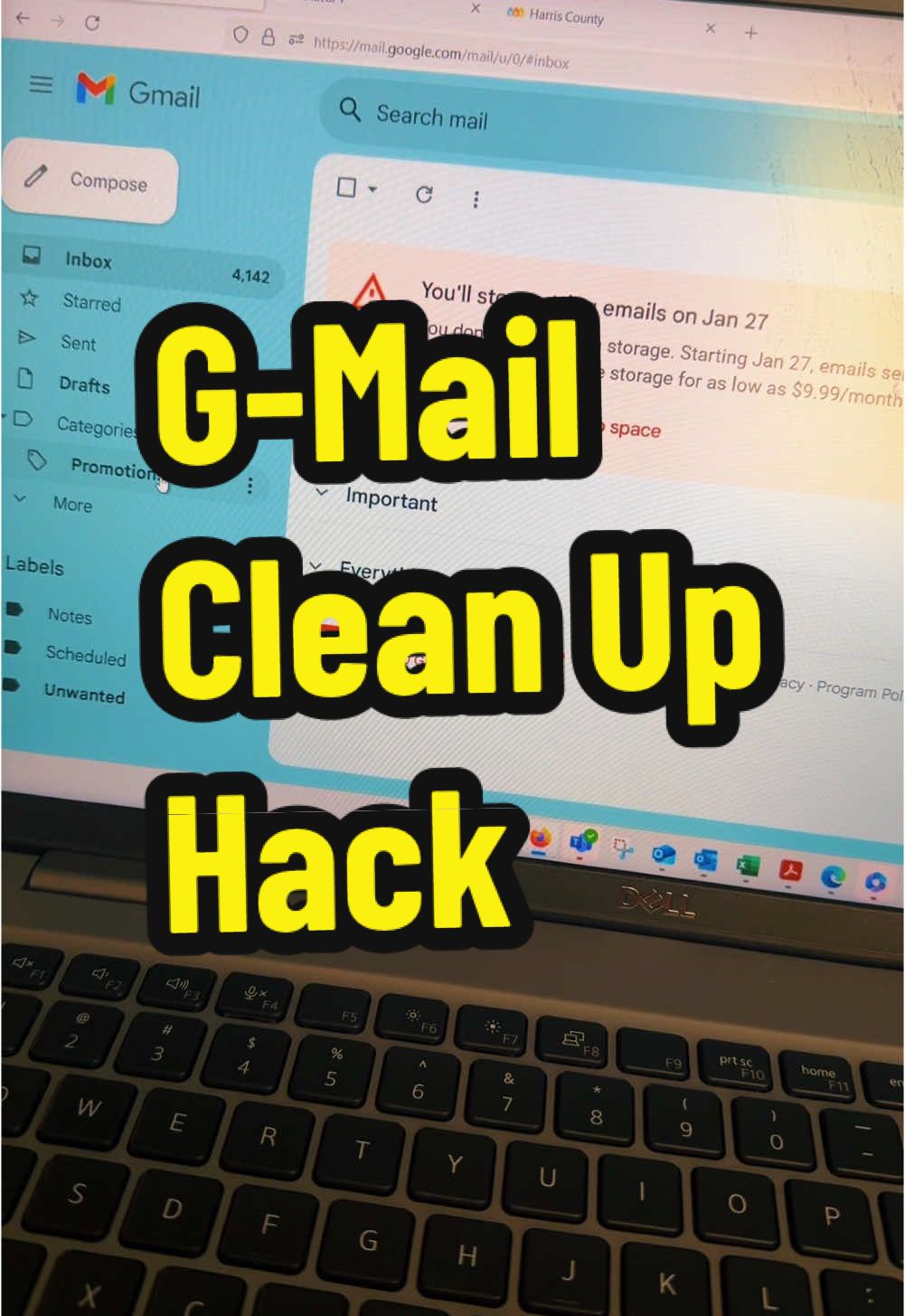 #GmailCleanup #InboxZero #EmailOverload #DigitalDeclutter #StorageHacks #DeclutterYourInbox #TechTips #EmailTips #OrganizeYourLife #InboxOrganization #ProductivityHacks #DigitalOrganization #CloudStorageTips #GmailStorageHack #TechSavvy #SimplifyYourLife #DigitalDetox #EmailManagement #CleanUpYourInbox #StorageSolutions