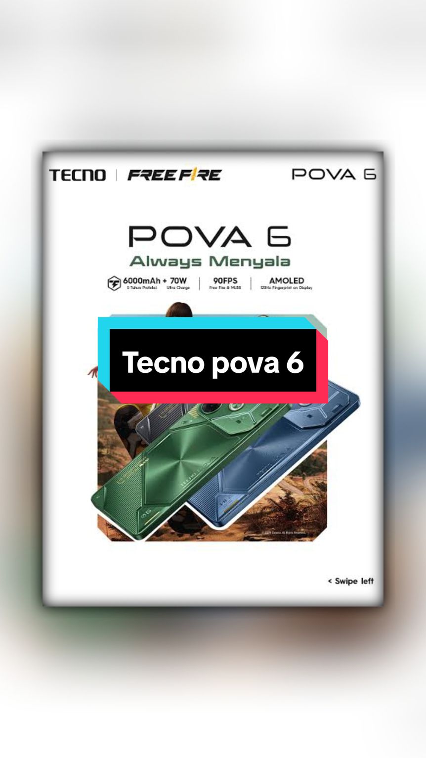 Menyala Tecno🔥🥶 #tecno #tecnopova6 #gadget #hpgaming  #hpsejutaan #allrounder  #gadgetin #fypp #berandatiktok #4upage 