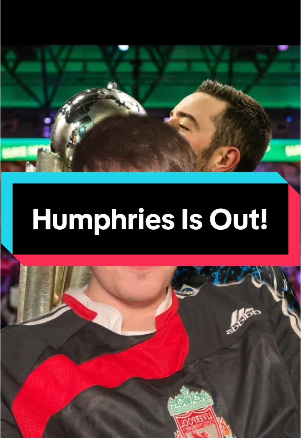 Not everyone is perfect #lukehumphries #peterwright #pdc #darts #worlddartschampionship 