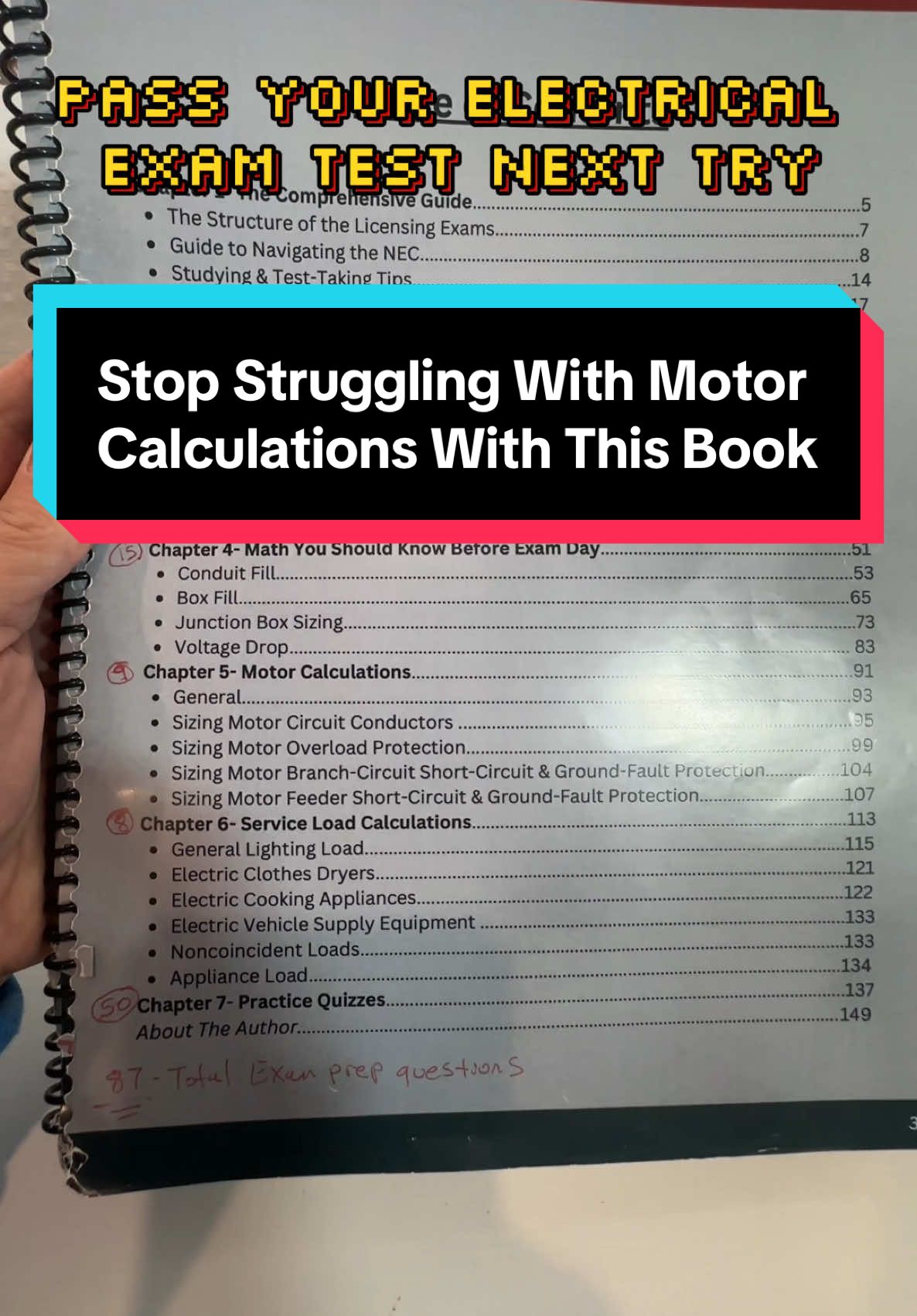 Do you need to pass your electrical exam and don’t know where to start???  I got you covered!  Check out the 150 page exam prep book we have custom designed for test takers!!!  Get the book today and pass your exam tomorrow!!!  #wkhk #whackhack #thebasementking #residentialelectrician #journeymanelectrician #sparkylife⚡️💡 #masterelectrician #electriciansoftiktok #electricalapprentice #commercialelectrician #sparkylife⚡️ #fyp #test #study 