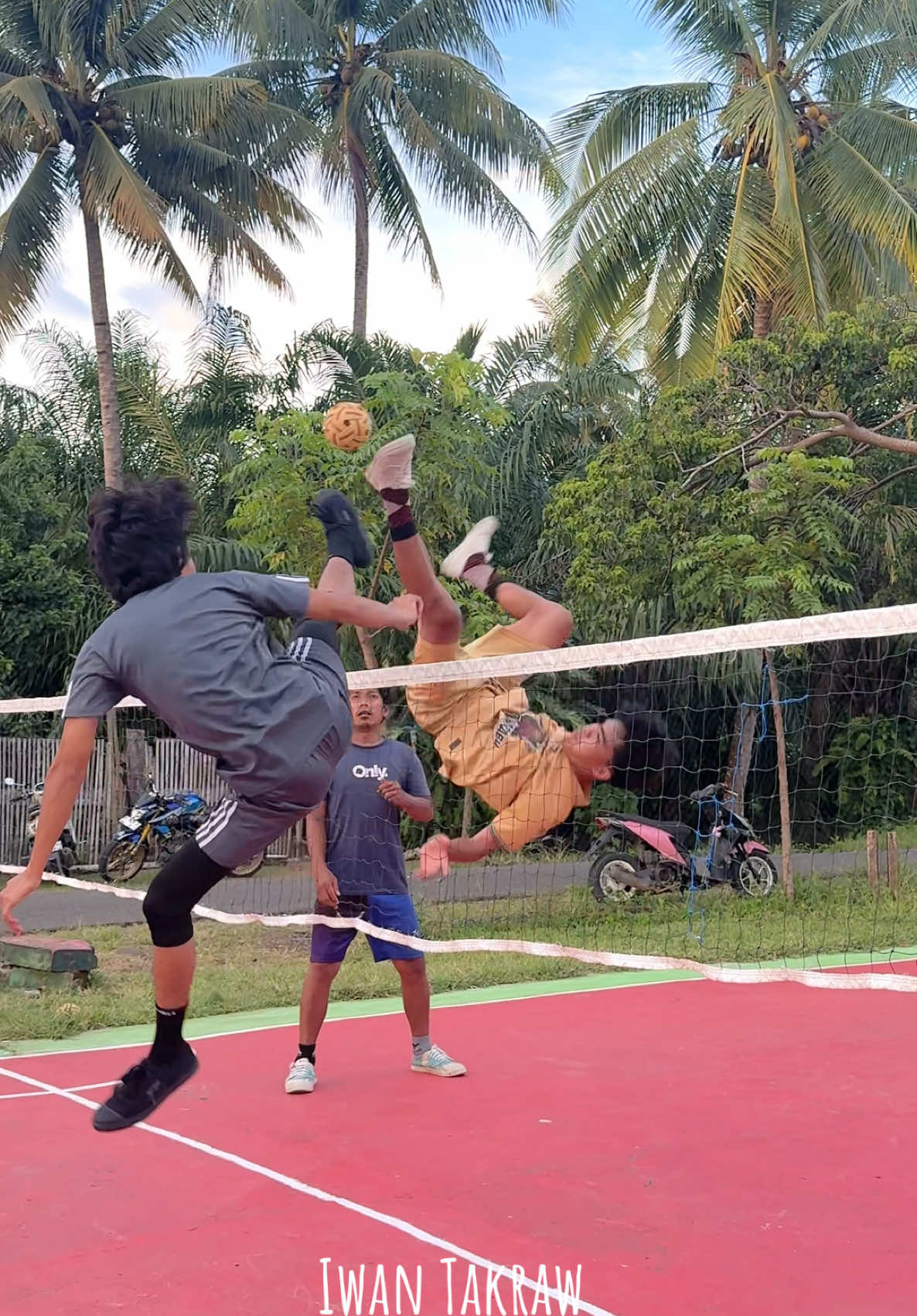 Game keren sore ini 🤯#sepaktakraw 