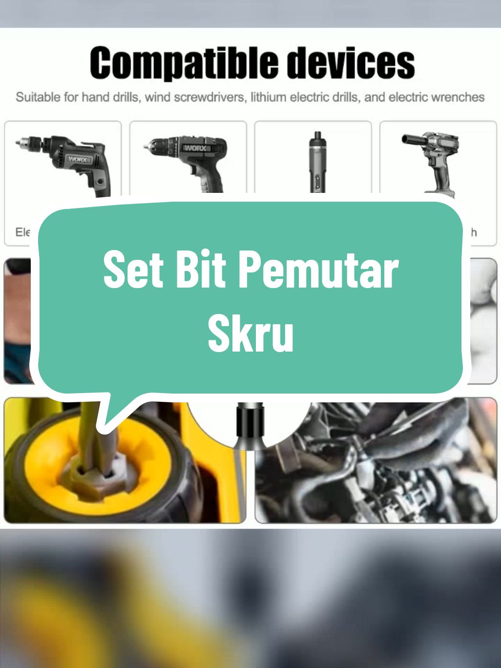 #setbitpemutarskru #setbit  #drillbit 