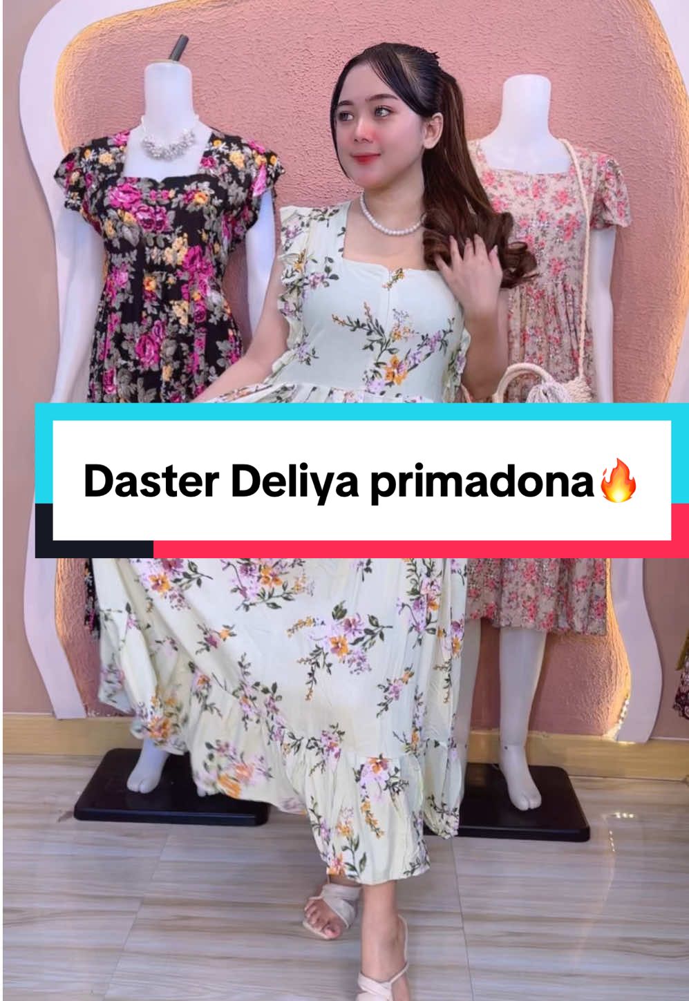 New motif Deliya primadona kak gas order skrg juga ya bebku🌈🌸❤️#dasterbusui #rismadastermodis #guncang1212 