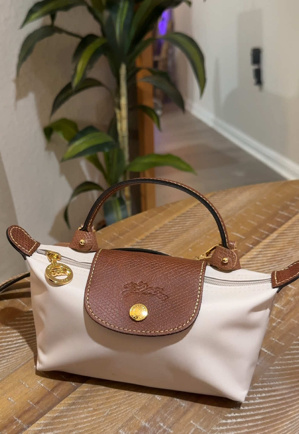 Pack my mini longchamp with me 🥹 | @Longchamp #longchamp #minilongchamp #packmybag #packmypursewithme #packmybagwithme #longchampmini #minibag #packmypurse 