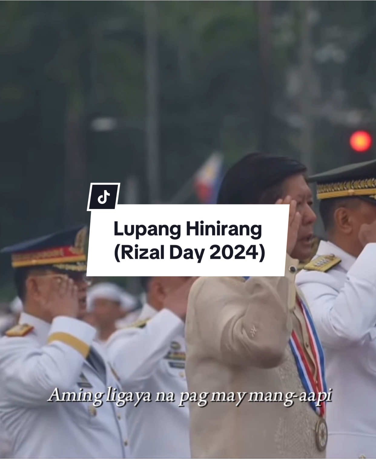 🇵🇭 Lupang Hinirang 🪦 (National Anthem) • 🌷 128th Anniversary of the Martyrdom of Dr. Jose Rizal (Rizal Day 2024) wreath-laying ceremony on 30 December 2024. • RTVMalacanang (YouTube Channel)