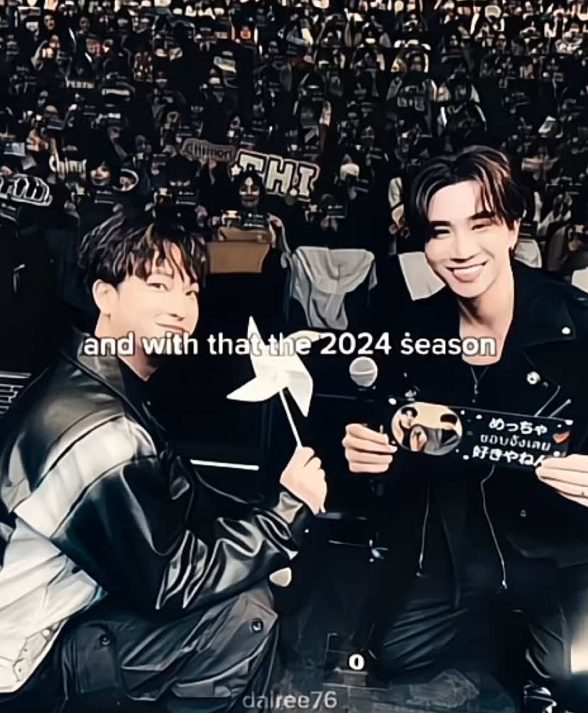 [ 2024 is the year of our meeting and farewell. They will remain my favorites, no one can replace them. I am so glad that I spent these happy moments with them. 2024 was a difficult year for everyone. Let's leave all the bad things in this year and start the new year with a clean slate happily ] #perthchimon #perthppe #chimonac #thaienthu @GMMTV if you had waited a little longer...