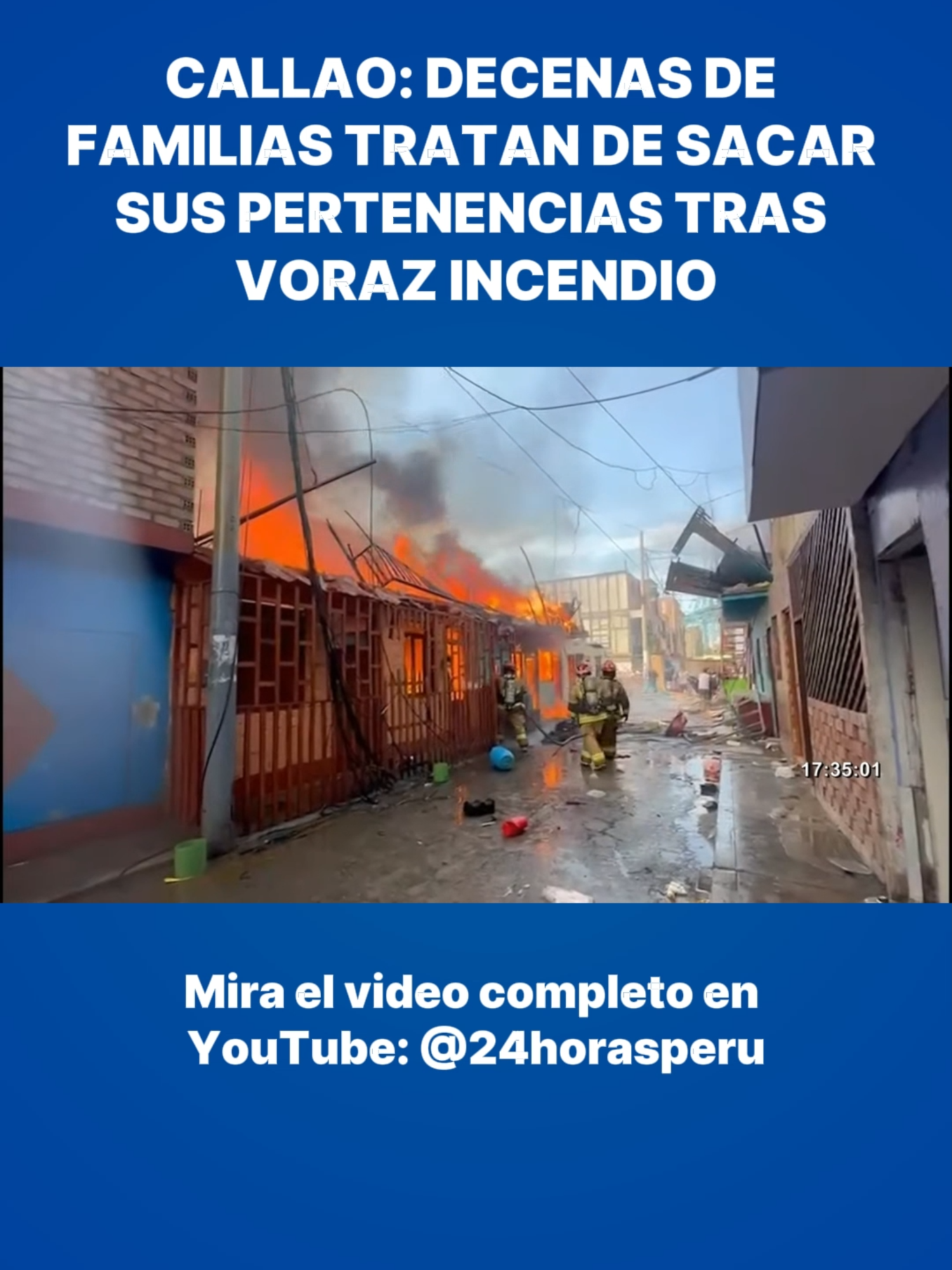 🔵 En horas de la madrugada de este domingo 29 de diciembre, se registró un voraz incendio en el asentamiento humano Puerto Nuevo en el Callao, causando que más de 20 viviendas terminen siendo afectadas. #Callao #Incendio #Bomberos #Agua #Cisterna #Familias #PanamericanaTV