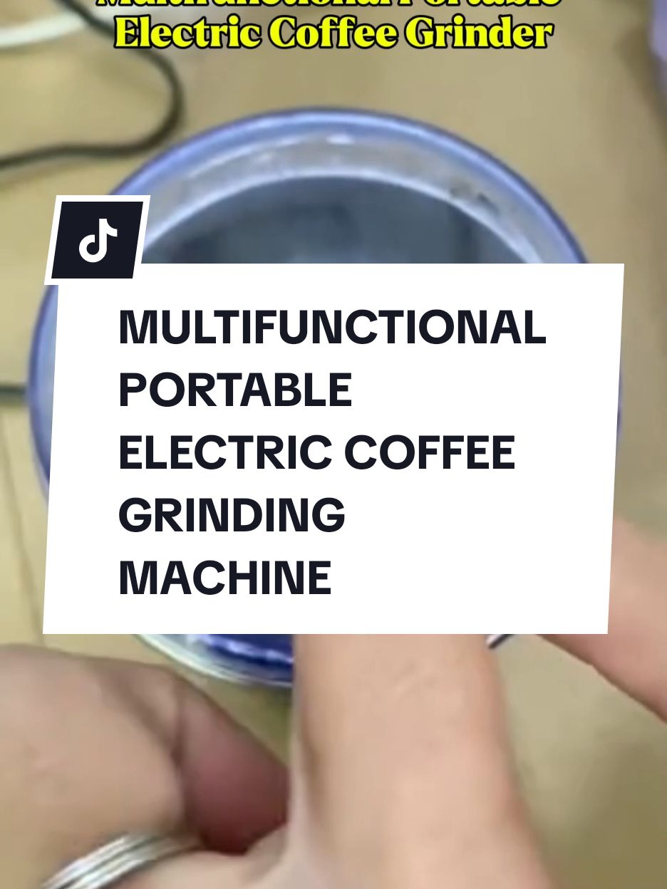 MULTIFUNCTIONAL PORTABLE ELECTRIC COFFEE GRINDER THERMOS CUP COFFEE , SPICES SUPER FINE , CRUSHER, GRAINS PORTABLE GRINDING MACHINE #electriccoffeegrinder #electricgrinder #grindingmachine #grinder #kitchenappliances #fyppppppppppppppppppppppp #fyp 