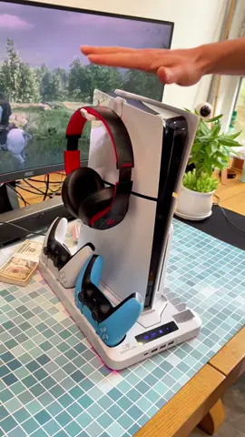 Cheapest PlayStation cooling stand! Get one before they sale out! #ps5 #coolingstand #coolingfan #playstation #gamer #gaming #gametok #playstation #gamechanger #christmas #TikTokShop #tiktokmademebuyit #foryou #fyp #Us