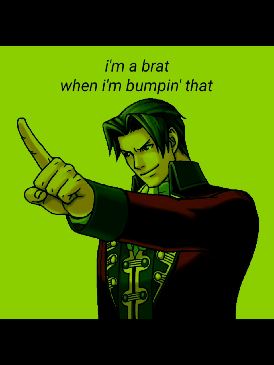 hi miles edgeworth um, you're such a scrunkly scrimblo a little. spoingle maybe even a mipy. . . . . me vi tutos de alight motion yippeee #aceattorney #aceattorneyedit #milesedgeworth #brat #alightmotio 