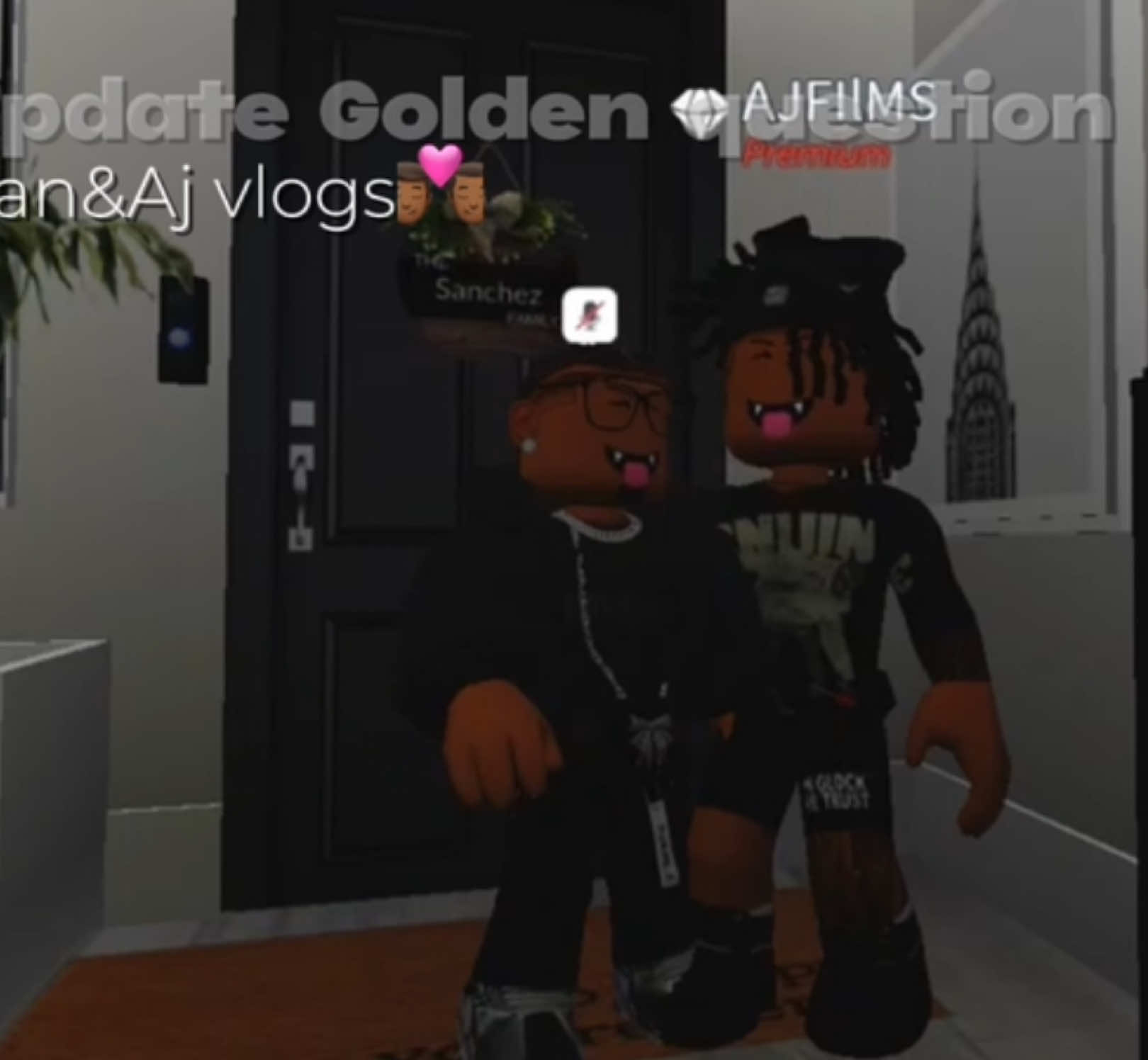 been waiting to post this here yall go we popped out yall !👨🏾‍❤️‍💋‍👨🏾 #fypシ゚viral #bloxburg #alanandaj #gaycouples🏳️‍🌈 #bloxburgbuild #bloxburgroleplay #bloxbueglifestyle #bloxburgfamilyrp #bloxburgfyp #youfindus #share #like #comment #blowtjisupforme #bloxburgtiktoker 