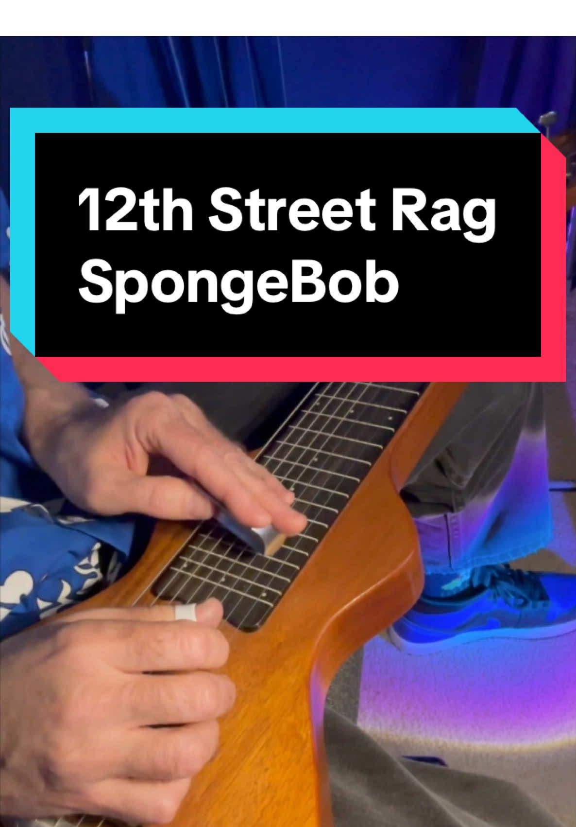 12th Street Rag - from SpongeBob #lessonswithtroy #spongebob #nickolodeon #steelguitar #spongbob #spongebobsquarepants #lapsteel #lapsteelguitar #fyp #hawaii #cartoon #tvmusic #spongebobmusic