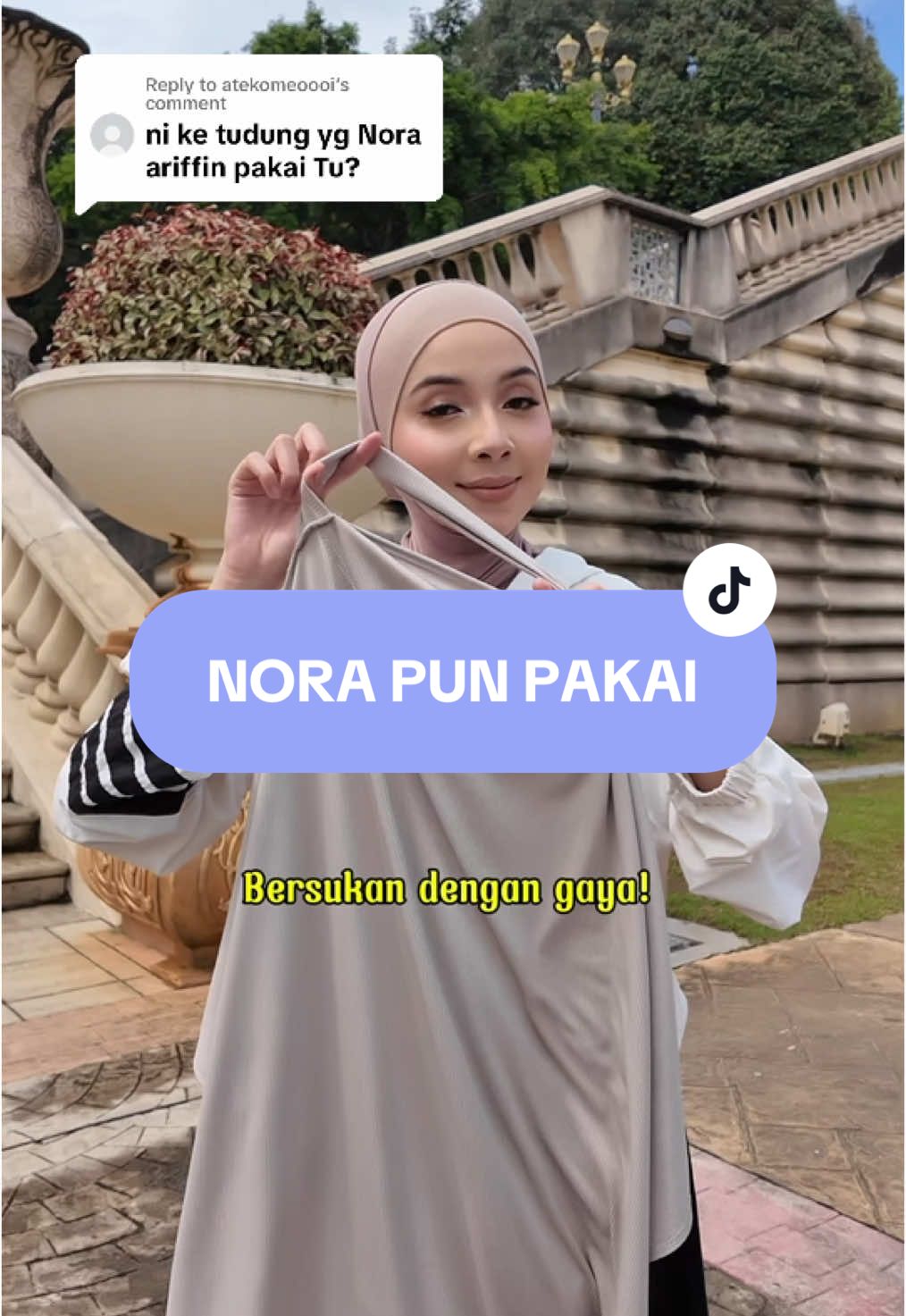 Replying to @atekomeoooi yes! betul awak🥰 #qainisa #tudungsarungbidang60 #tudungsarungpurdah #tudungqainisa #qainisakhimar 