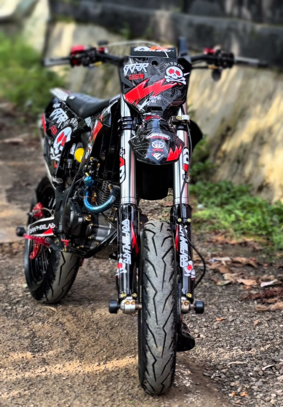 Cek🥷🏻 #supermoto #crf150l #fypp  #supermototiktok #supermotoganteng 