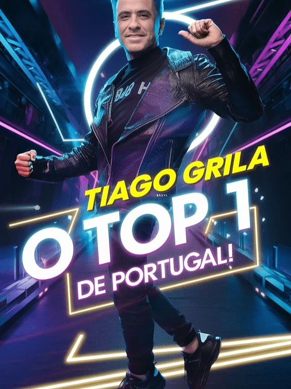 🔥 Tiago Grila é o Top 1 do TikTok em Portugal! 👑🇵🇹 🙌 O rei das lives em Portugal! Tiago Grila terminou em 1º lugar no ranking desta semana e não podia deixar de celebrar esta vitória! 👏🔥 O talento, a energia e o carisma deste homem são imparáveis! 🎤💥 Fica connosco para mais momentos épicos e partilha esta conquista com todos! 💯👏 #TiagoGrila #Top1Ranking #TikTokPortugal #VencedorDeLives