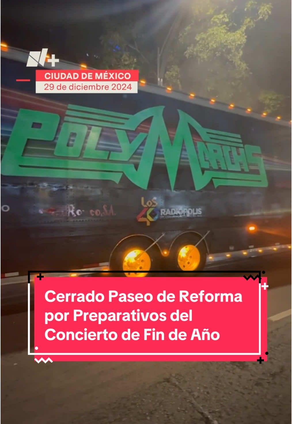 Así van los preparativos del legendario colectivo de DJ's, Polymarchs, en el Ángel de la Independencia para cerrar el 2024 en la CDMX. #reforma #polymarchs #31dediciembre #añonuevo 