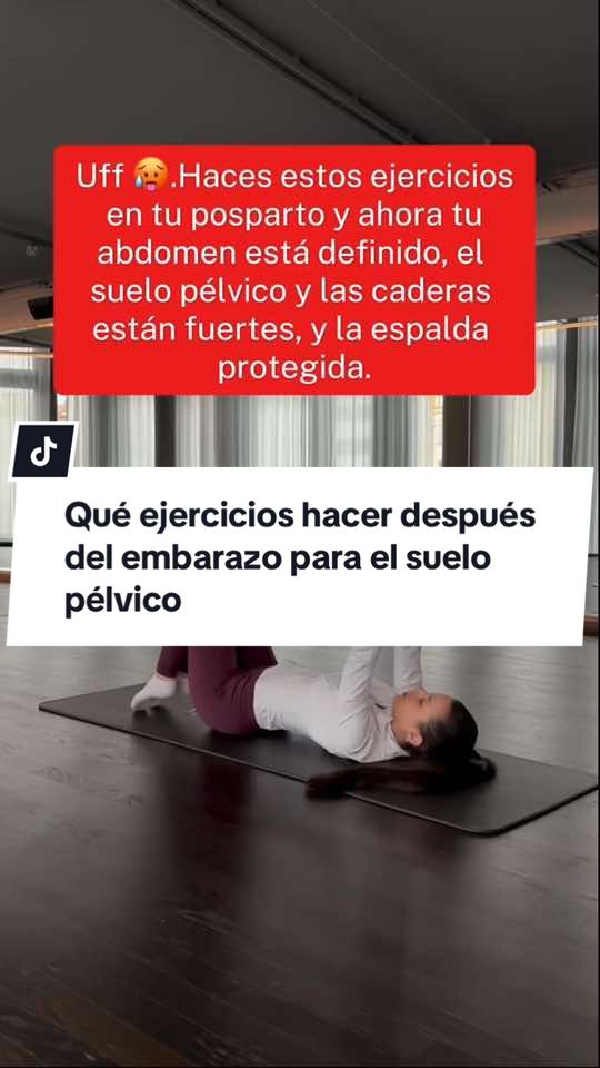 Qué ejercicios hacer después del embarazo para el suelo pélvico  Suelo pélvico, caderas, abdomen, abdomen bajo y espalda, sin duda de los mejores ejercicios posparto para poder recuperar y mejorar tu figura. 💪🏻💖 ->40 segundos por ejercicio y 3 series. (Ejercicios posparto, barriga posparto, posparto en forma, hipopresivos posparto, glúteos posparto, flacidez posparto, posparto fitness, postnatal fitness, panza posparto, diástasis posparto, suelo pélvico sano) #recuperacionpostparto #ejerciciosposparto #postpartumrecovery #barrigaposparto #cuerpopostparto #postpartofitness #mamaprimeriza #postnatal #pospartocesarea🤱 #carolyfigura  Crdts: victoria.wald