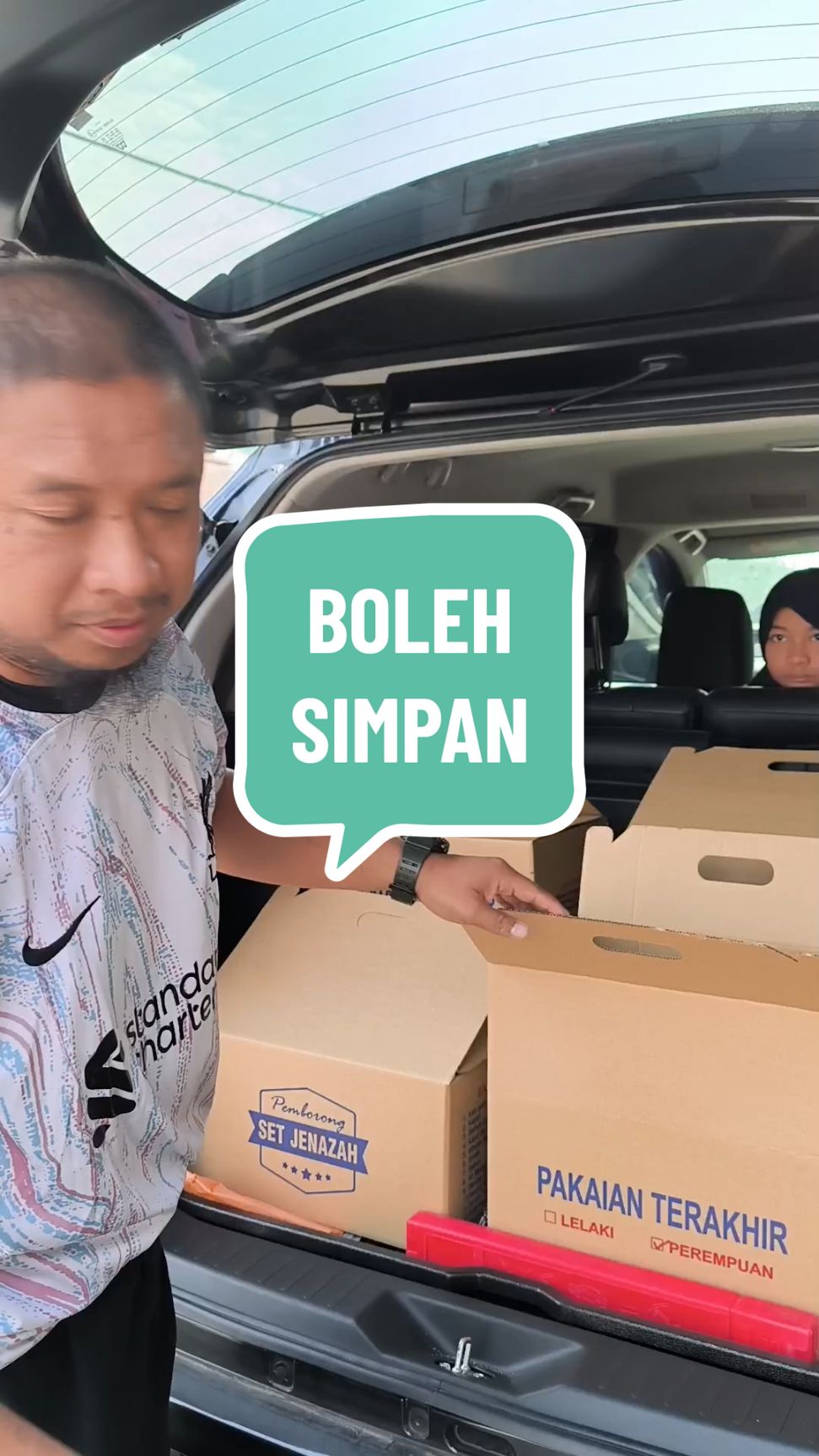 #SetJenazah yang lengkap. jom simpan dirumah supaya urusan menjadi mudah dan senang