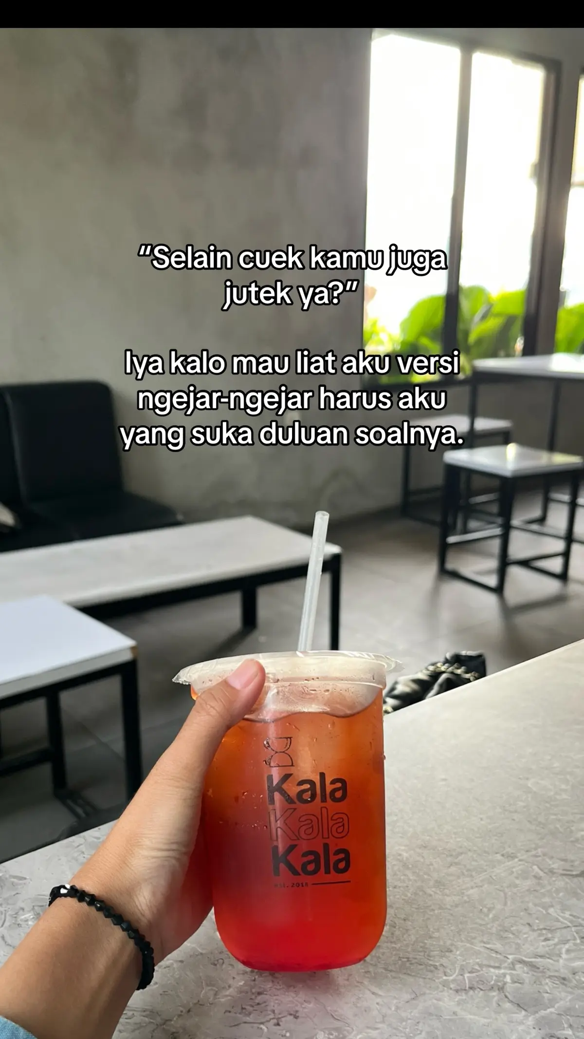 Emang iya makanya susah dapet pasangan.