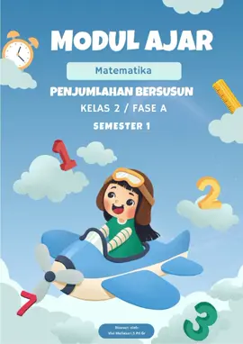 Modul Ajar Matematika Kelas 2 Materi Penjumlahan  #modulajar #gurusd #gurutiktok #guru #fypage #fypシ #fyppppppppppppppppppppppp #matematika #penjumlahan #kelas2 #modulukin #ppg #bahanajarguru 