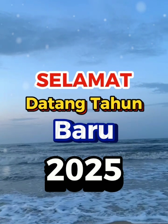 Welcome Tahun 2025 #CapCut 