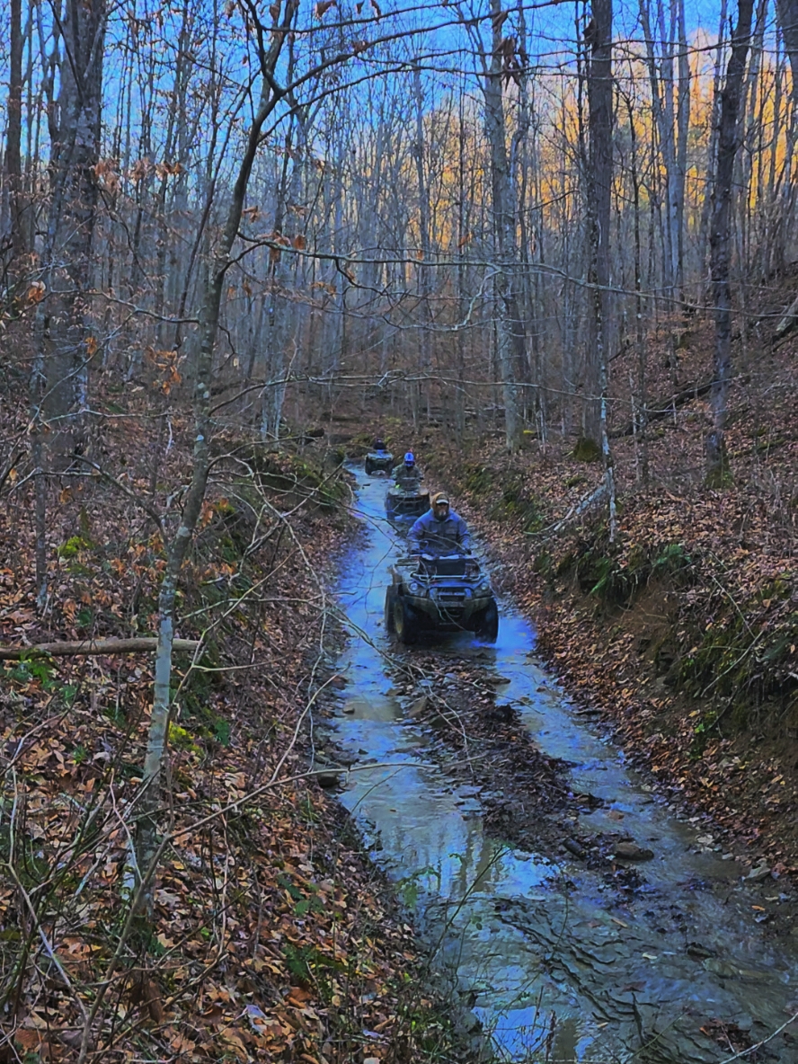 Getting muddy over the holidays! #muddygirl #trailriding #Kentucky #atvriding #4wheeling #FamilyFun #getoutside #countrygirl 