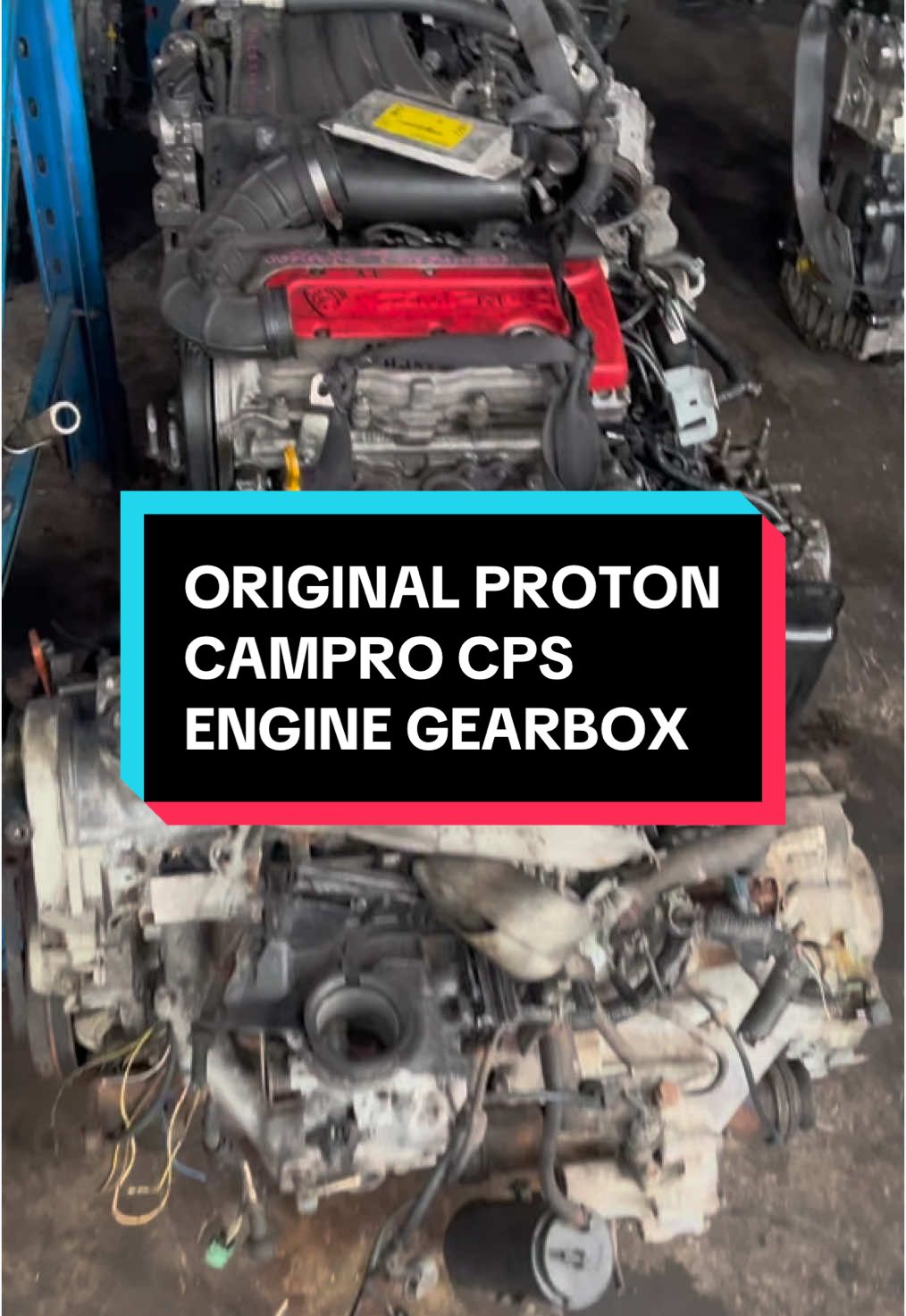 Original Proton Cps Engine. Original Used [Terpakai] Kalau Nak Yg Baru Pun Ada Juga 😬 #proton #engine #gearbox #campro #cps #halfcut #usedparts #used #seken #tiptop #padu #penutup2024 #newyear #newme #2k25 #alatgantikereta #fyp 