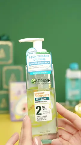 Sau bước tẩy trang đến bước sữa rửa mặt, em này dạng gel êm làm sạch tốt mà không gây khô căng da 🥰 #garnier_vn #reviewlamdep #muataitiktokshop #goclamdep #suaruamat 